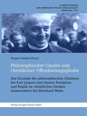 cover image of Philosophischer Glaube und christlicher Offenbarungsglaube